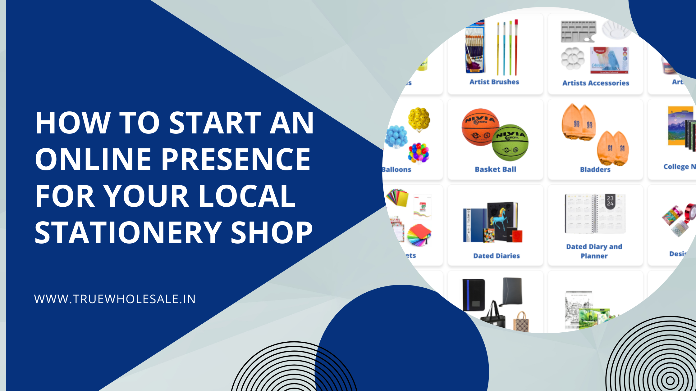 How to Start an Online Presence for Your Local Stationery Shop