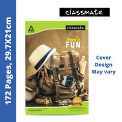Classmate A4 Register - Single Line, 172 Pages, 29.7x21cm