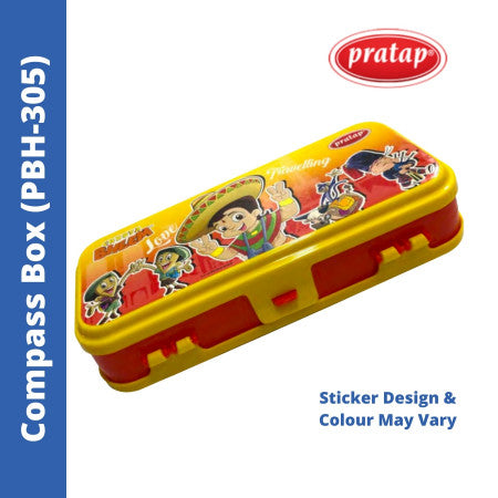 Pratap Hy School Plus Double Decker Compass Box - PBH305