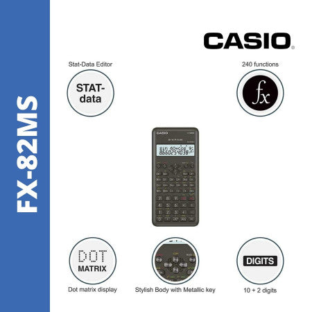 Casio FX-82MS Scientific Calculator MRP Rs. 625