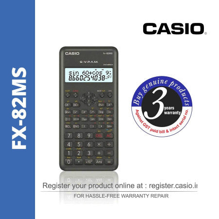 Casio FX-82MS Scientific Calculator MRP Rs. 625
