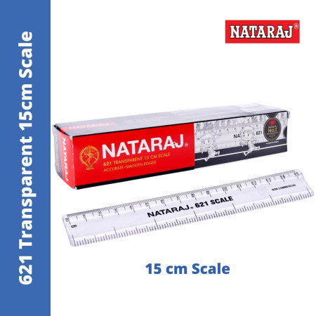 Nataraj 621 Transparent 15cm Scale
