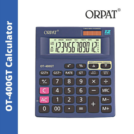 Orpat OT-400GT Check & Correct Calculator
