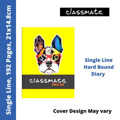 Classmate Pulse Hard Bound Diary - Single Line, 192 Pages, 21x14.8 cm (2100146)