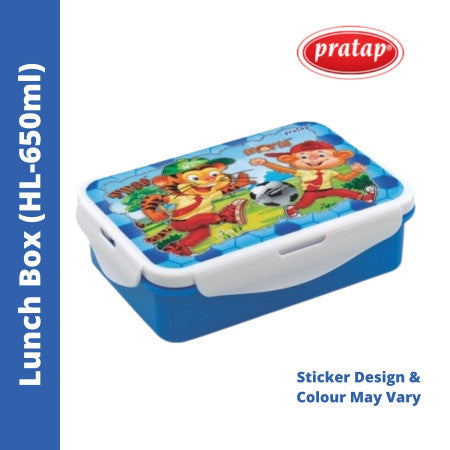 Pratap Hyper Lock 650ml Lunch Box - HL650ml - New