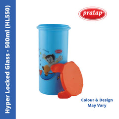 Pratap Hyper Lock 550ml Glass - HL550