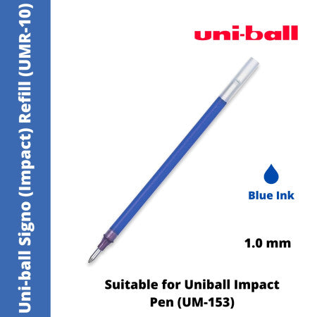Uni-ball Signo (Impact) Refill - Blue (UMR-10)