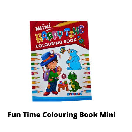 Fun Time Colouring Book Mini - Mix Design