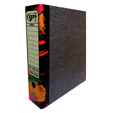 Expo Lever Arch Box File - GO GREEN (Center Laminated)