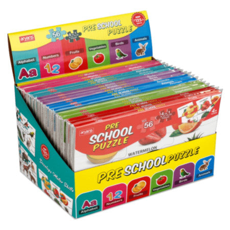 Aryans Pre School Puzzle Pvc (Any 4 Design)