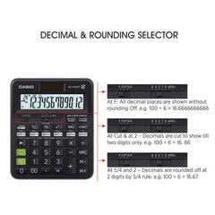 Casio MJ-120GST Desktop Check & Correct GST Calculator