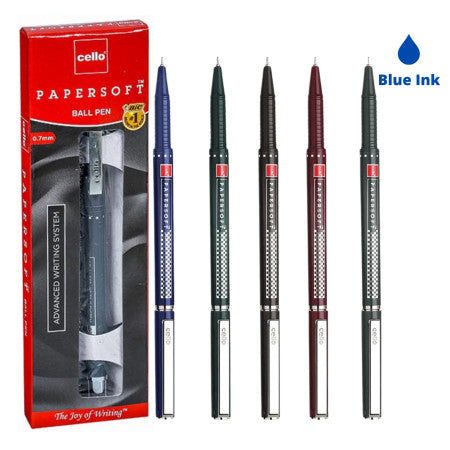 Cello Papersoft Ball Pen - Blue