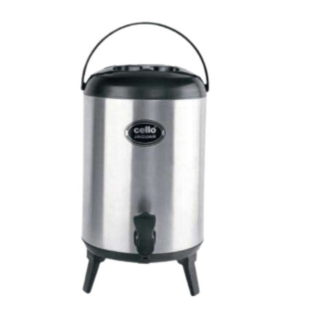 Cello Jaguar 8 Liter Stainless Steel Double Walled Water Jug