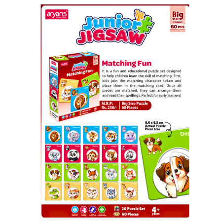 Aryans Junior Jigsaw Puzzle (Any 2 Design)