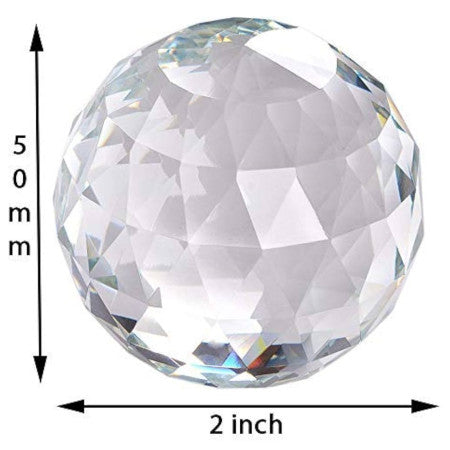 Kebica Prism Cut Crystal Glass Ball Paper Weight - NO.120