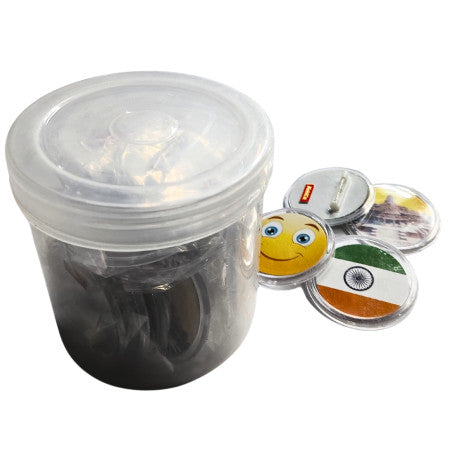 Kebica Round Name Badge (Plastic)