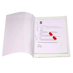 Aarpee A4 Report File (W/O Pocket) - Natural, 0.30 mm, (RFA101-T)