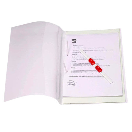 Aarpee A4 Report File (W/O Pocket) - Natural, 0.30 mm, (RFA101-T)