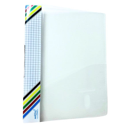 Aarpee A4 Report File (With Pocket) - Natural, 0.30mm (RFA102-T)