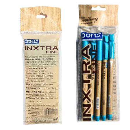 Doms Inxtra Fine Ball Pen (without Scheme)