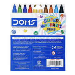 Doms Super Washable Pens - 10 Shades