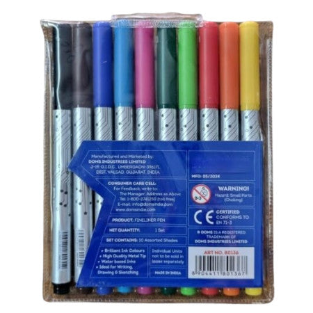 Doms F9 Liner Pen - 10 Shades