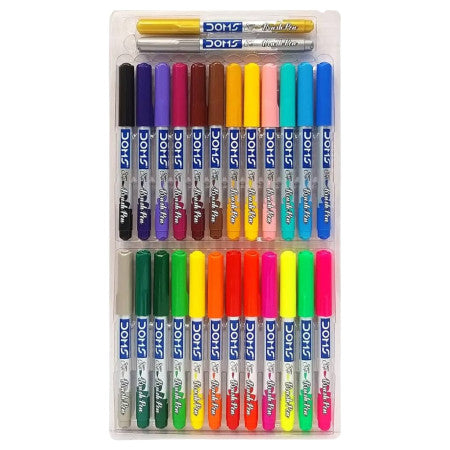 Doms Brush Pen - 26 Shades