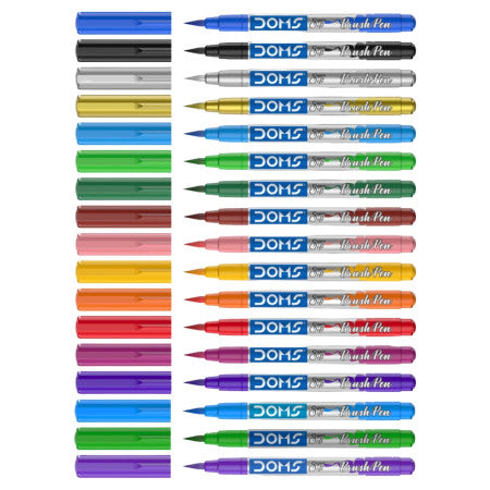 Doms Brush Pen - 26 Shades