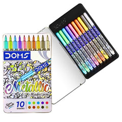 Doms Metallic Marker Pen - 10 Shades