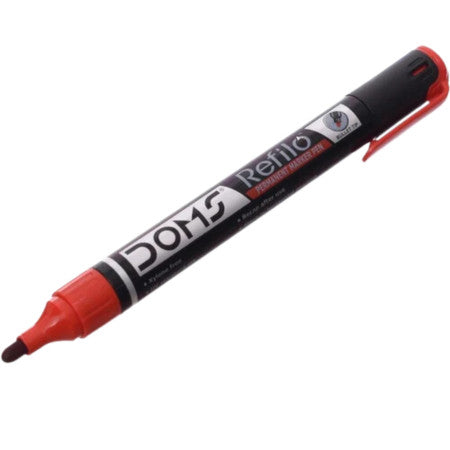 Doms Permanent Marker - Red