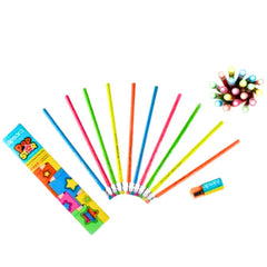 Apsara Pop Star Rubber Tipped Extra Dark Pencil - Pack of 10 Pencil