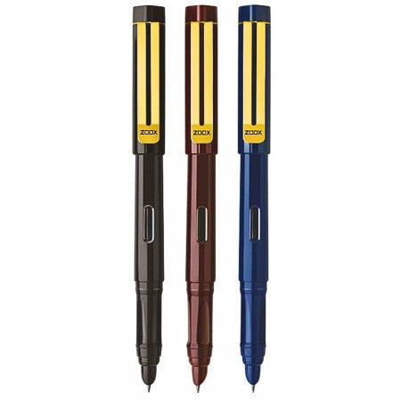 Flair Ink-it A9 Gold Liquid ink Fountain Pen With 3 Pcs Cartridge - Blue