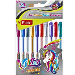 Flair Glitter Xtra Sparkle Gel Pen - Assorted