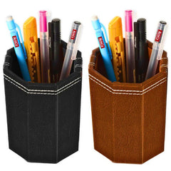 Kebica Leather Hex Multi Purpose Pen Holder