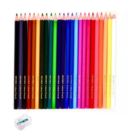 Apsara Pencil Colours Long - 24 Shades