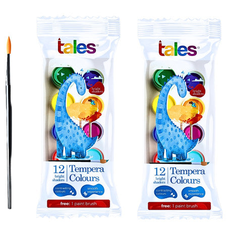 Tales Tempera Colour - 12 Shades
