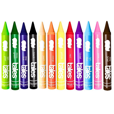 Tales Wax Crayons - 12 Shades
