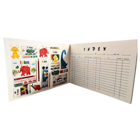 Tales A4 Drawings Book - 36 Pages
