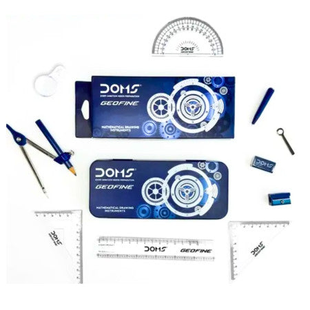 Doms GeoFine Mathematical Geometry Instrument Box