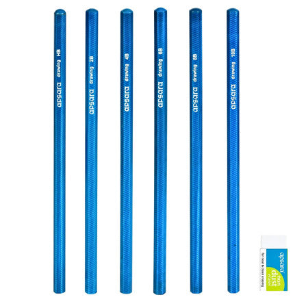 Apsara Drawing Pencils (HB, 2B, 4B, 6B, 8B, 10B)
