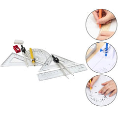 Oddy Mathematical Geometry Instrument Box - GB777