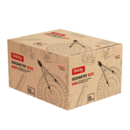 Oddy Mathematical Geometry Instrument Box - GB777