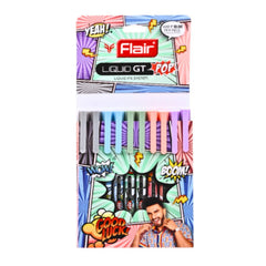 Flair Liquid Gt Pop Ink Pen - Blue