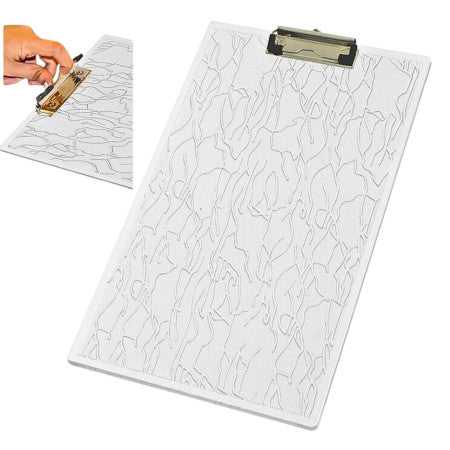 Kebica Design Clear Exam Clip Board - Unbreakable ( 10