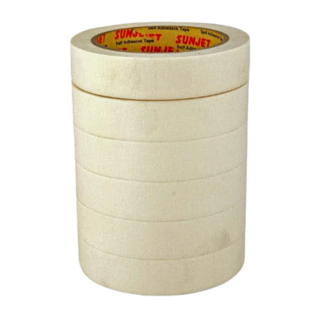 Sunjet Masking Tape - 24mmX15mtr (1 inch)