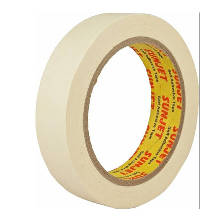 Sunjet Masking Tape - 24mmX15mtr (1 inch)