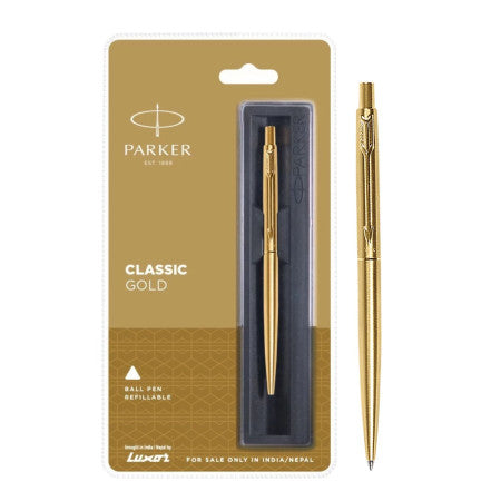 Parker Classic Gold Finish Ball Pen (MRP -750) - CL005