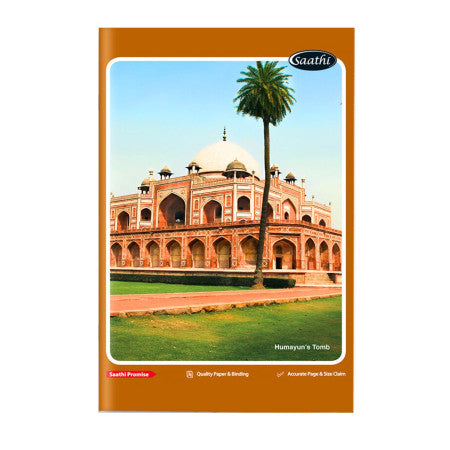 Saathi A4 Register - Single Line, 140 Pages, 29.7x21cm (02331003)