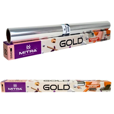 Mitra Gold Book Cover Roll Transparent - 14