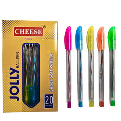 Cheese Jolly Ball Pen - Blue